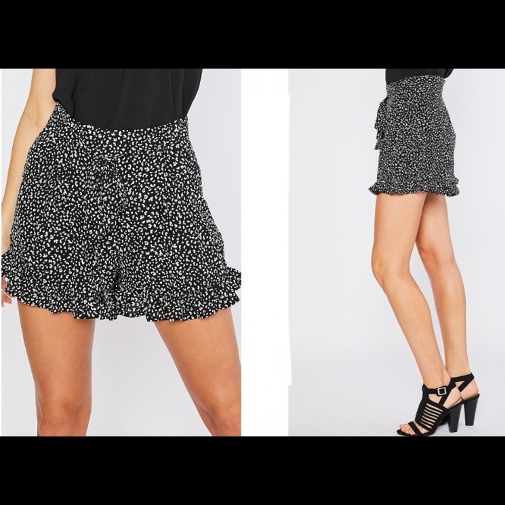 Womens black shorts